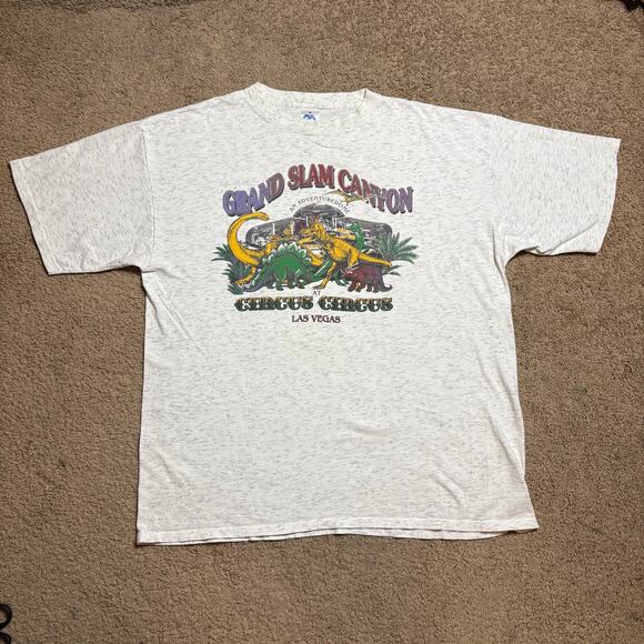 Vintage 90s Grand Slam Canyon CIRCUS CIRCUS Las Vegas Sz XXL T shirt - Picture 1 of 4